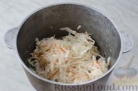 Капустняк с фасолью и колбасками