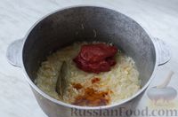 Капустняк с фасолью и колбасками